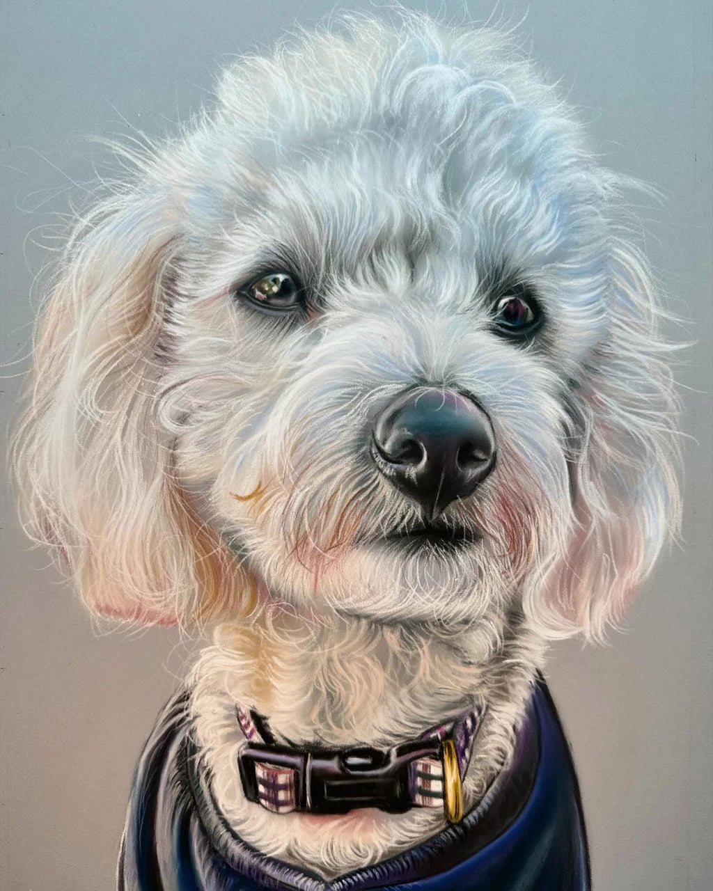 Premium Hand-Drawn Memorial Gift | Luxury Custom Pet Portrait | Bespoke Dog Portrait